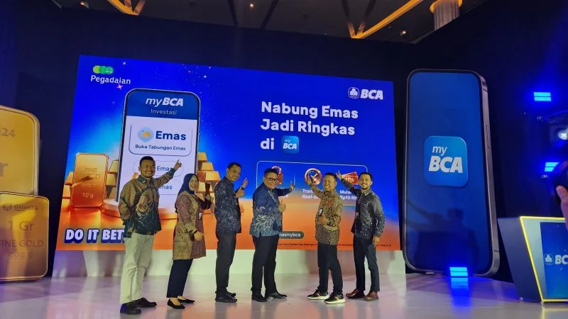 BCA dan Pegadaian Luncurkan Tabungan Emas di myBCA, Bisa Beli dan Jual Secara Digital